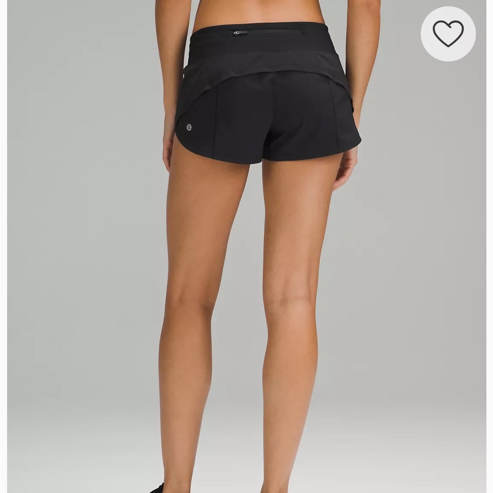 Speed up low rise shorts